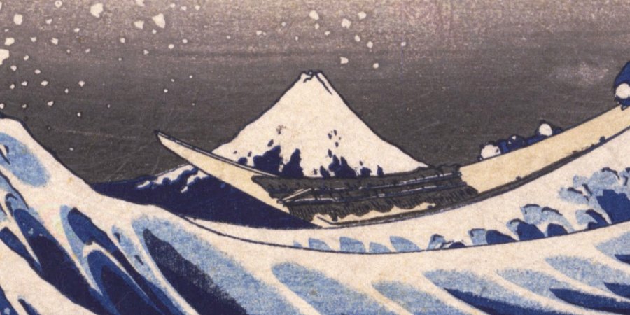 The Great Wave off Kanagawa: Mount Fuji